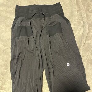 Black Lululemon Dance Studio Joggers